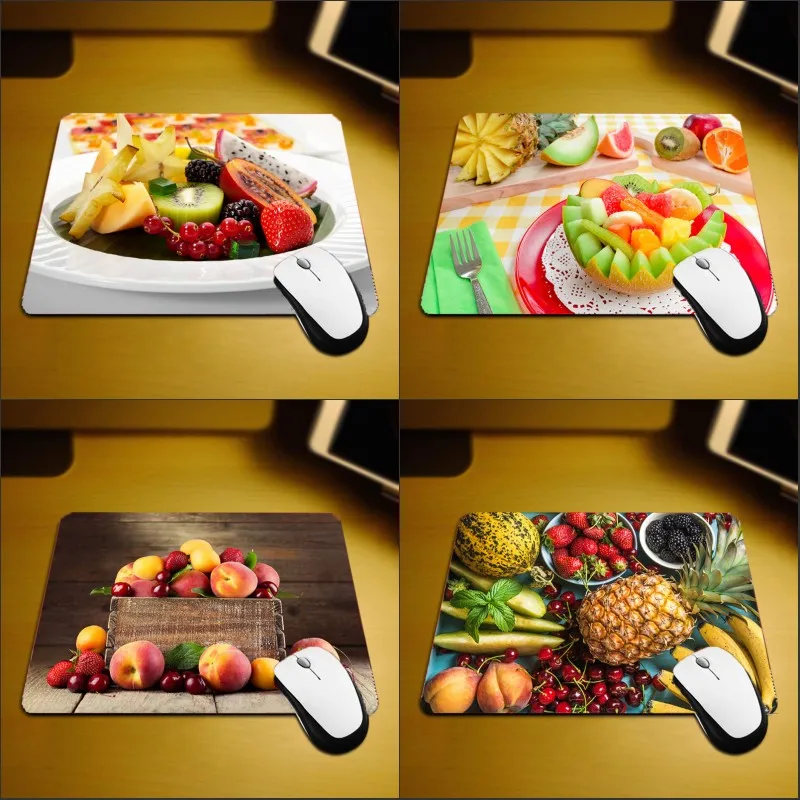 Mairuige High Quality Rubber Mousepad Creative Fruit Food Lifelike