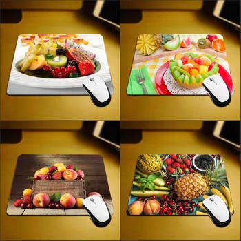

Mairuige High Quality Rubber Mousepad Creative Fruit Food Lifelike Photos Printing Mouse Pad Mice Mat design and wholesale