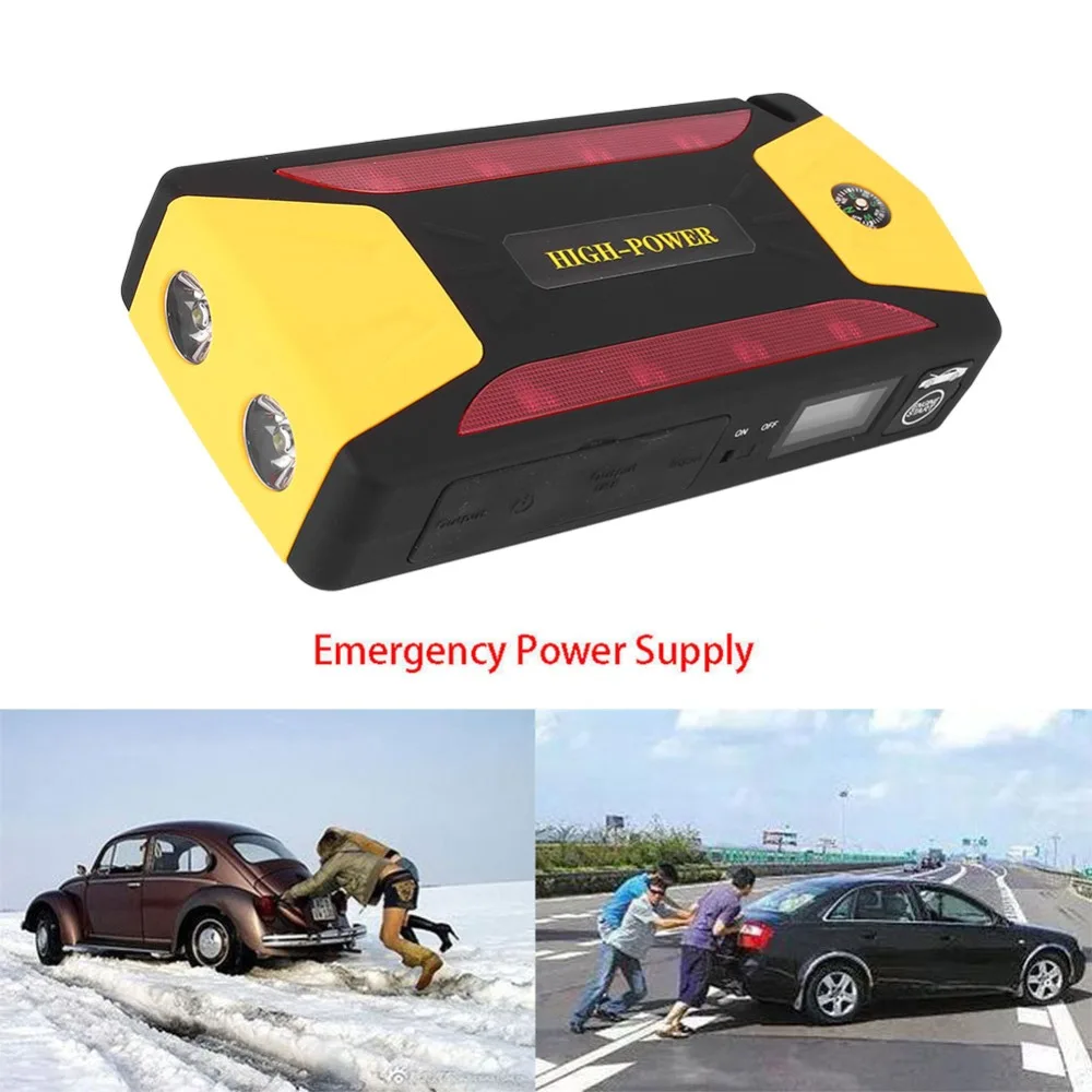 

Vehemo Super Power Car Jump Starter Power Bank Portable Car Battery Booster Charger 82800mAh Starting Petrol Diesel Car Starter