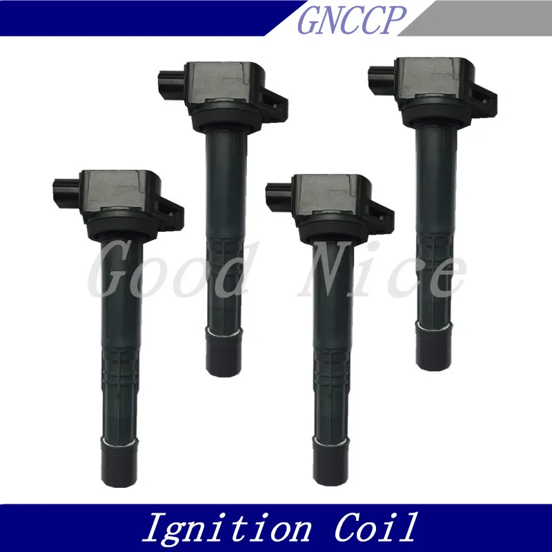 4 PCS IGNITION COIL for Honda Accord 2.4L 2008 2009 OEM 30520 R40 007 099700 147 UF602in