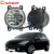 Cawanerl Per Peugeot 307 2002-2008 Car Styling 4000LM HA CONDOTTO LA Lampadina H11 Luce di Nebbia + Occhio di Angelo DRL Daytime corsa e Jogging Luce 12 v 2 pezzi