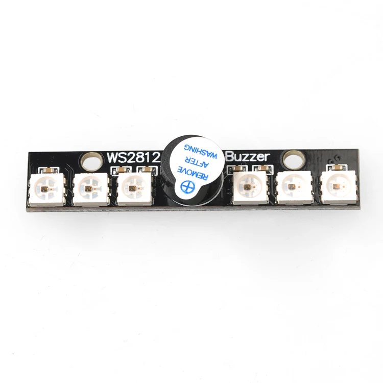 

F17472 WS2812B LED & 5V Active Buzzer 6xRGB LED Indicator for NAZE32 F3 FLIP32 CC3D Skyline32 Flight Controller DIY Drone