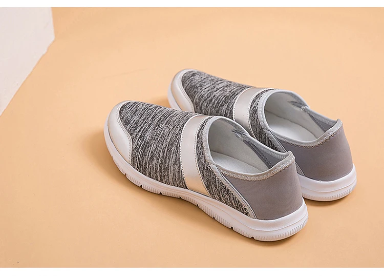 Женская обувь; кроссовки дышащие сетчатые лоферы на плоской подошве; женская прогулочная обувь; удобные легкие Нескользящие теннисные туфли; большие размеры 36-42