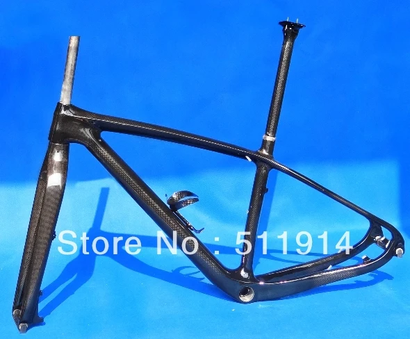 FR 219 углеродный 3K глянцевый горный велосипед MTB 29ER (BSA) 29 &quotрама колеса + вилка