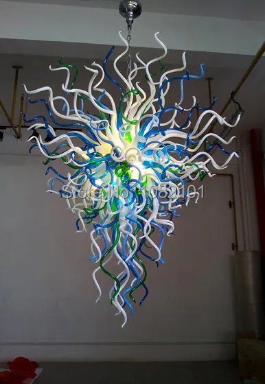 

Free Shipping AC LED Contemporary European Pretty Colorful Murano Glass Led Lighting Ceiling