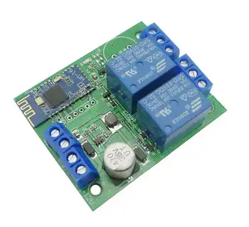 5PCS/LOT 2 Channel Relay Module Bluetooth 4.0 BLE Switch for Apple Android Phone IOT with Box