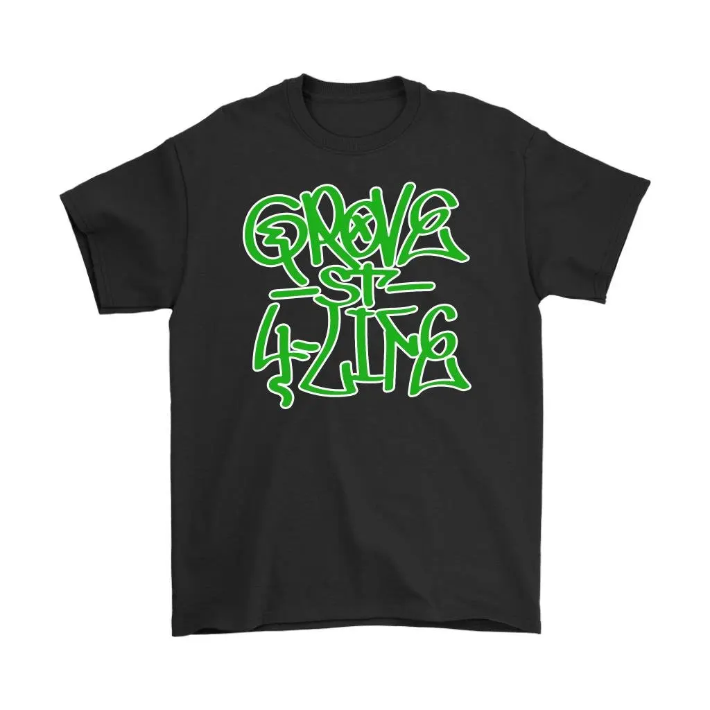 

Awesome eMERCHency Grove Street Shirt Grove Street 4 Life GTA Mens T Shirt Summer New Men Cotton T-Shirt top tee