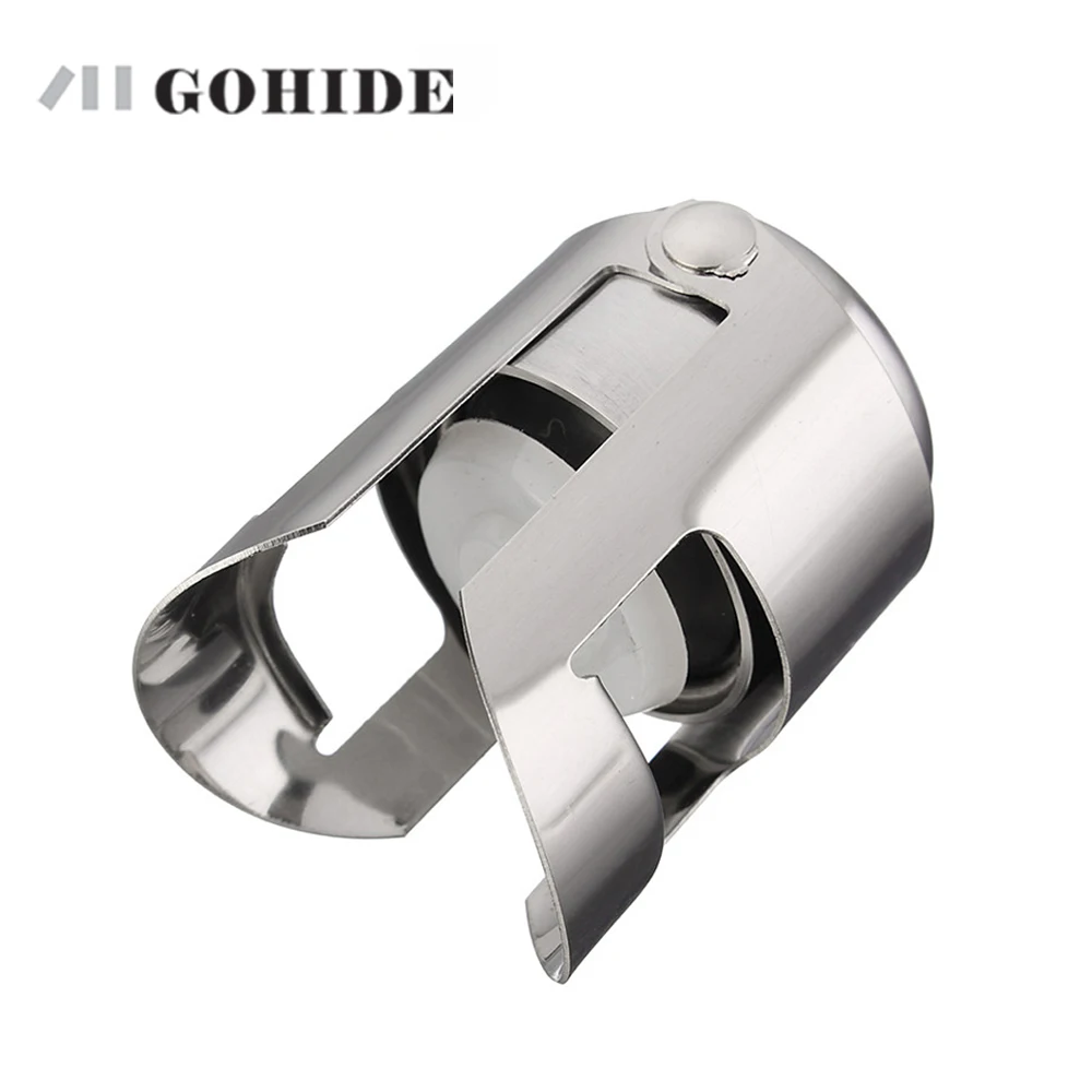 

Stainless steel champagne clip sparkling wine stopper champagne bottle stopper champagne ling device champagne stopper bottle