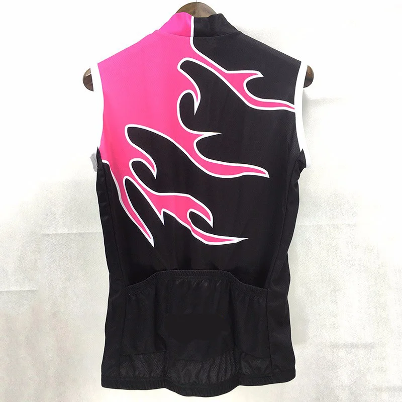 CUSROO WOMEN Cycling JerseyVest Windbikeof For Sleeveless Anti-Sweat Quick Dry Cycling Clothes Chaleco Breathable Quick Dry