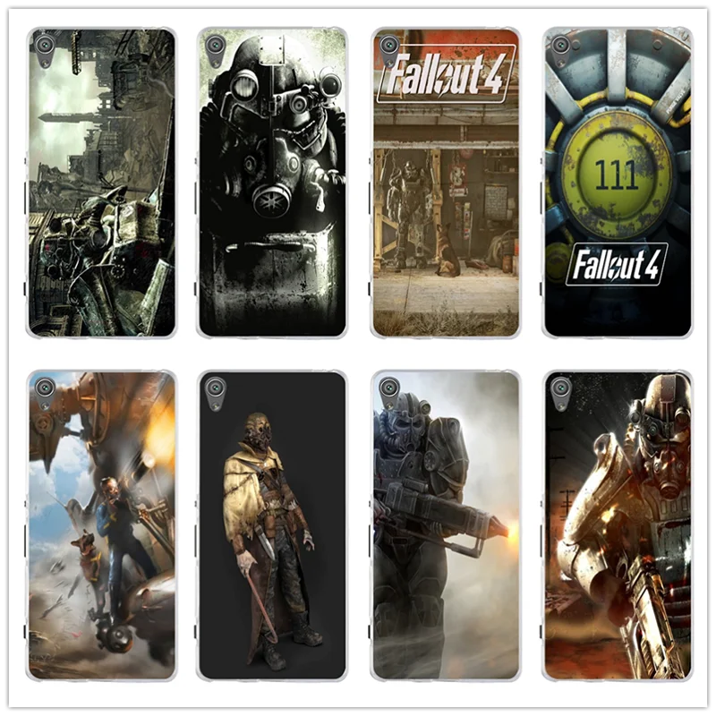 Fallout 4 Video Games Silicone Soft TPU Phone Case for Sony Xperia M2 M4 M5 XA E3 E5 T3 Z Z1 Z2 Z3 Z4 Z5 Compact Shell Bags | Мобильные