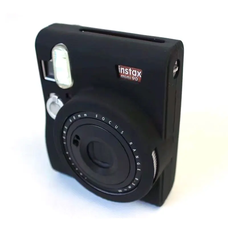 Красивый защитный чехол для камеры Fuji Mini 90 мягкий силиконовый Fujifilm Instax с