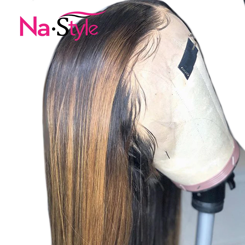 

1b/30 Honey Blonde Lace Front Wigs For Black Roots Women Colored Human Hair Wigs Pre Plucked 13x6 Lace Frontal Indian Hair Remy
