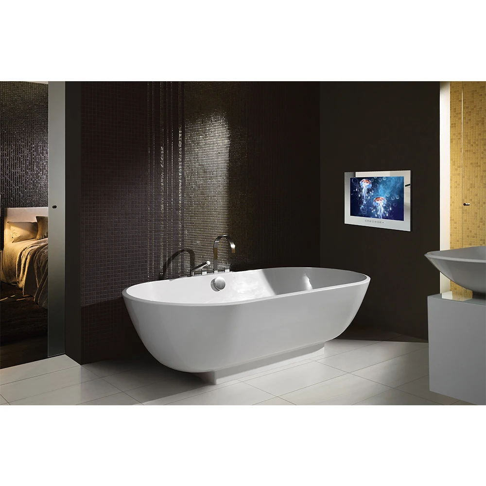 Souria 22 Inch Bathroom Waterproof Shower Room Tv Wall Mounted Led Aeproduct
