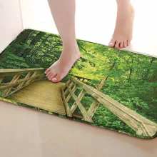 Дорожка Стиль Коврик для ванной комнаты, смешной Противоскользящий коврик для ванной, занавеска для душа s аксессуары, соответствующие вашей душевой занавеске