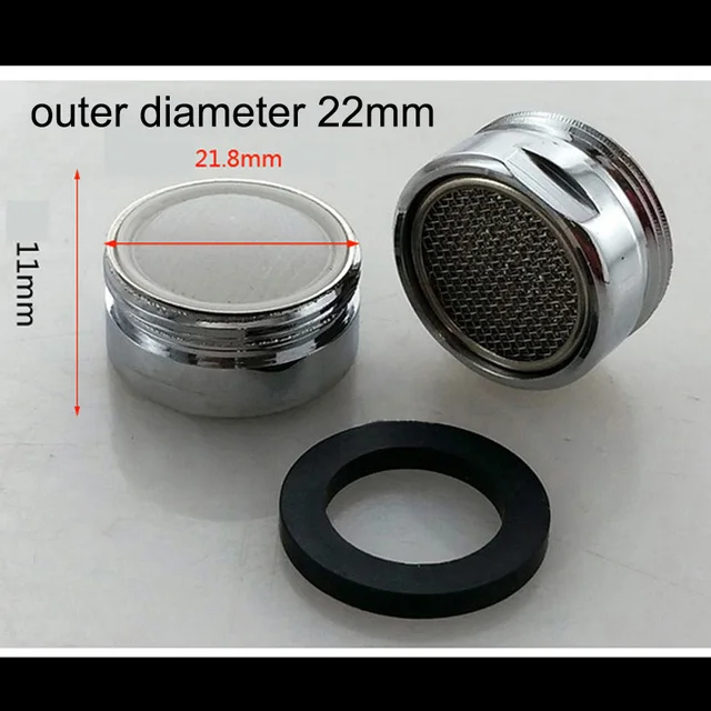 Tap Aerator 20mm Male Anti Splash Water Saver 3L/min Chromed Brass Spout Filter