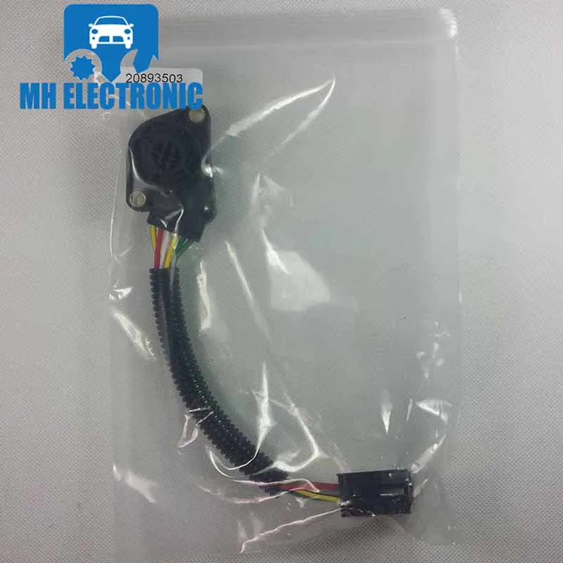 

MH ELECTRONIC New Pedal Position Sensor 20893503 3985226 for Volvo Truck with 6 PIN 6 Wire Position Sensor High Quality