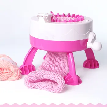 

DIY Hand Sweater Knitting Machine Weaver Creative Arts Yarn Child Machine Knitted Sweater Knitting Girl New DIY Toy