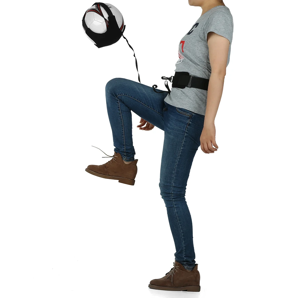 

Football Training Belt Outdoor Sport Kick Trainer Skills Soccer Training Aid Equipment Adults Football Practice Belt
