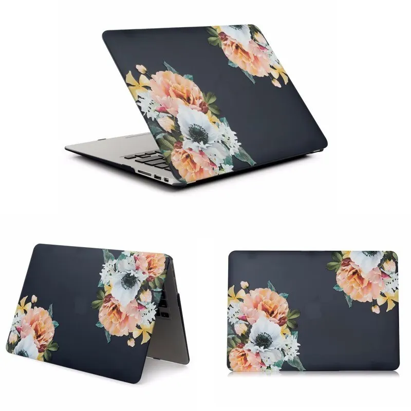 Flower Laptop Case for Apple Macbook Air Pro Retina 11 12 13 15 Hard
