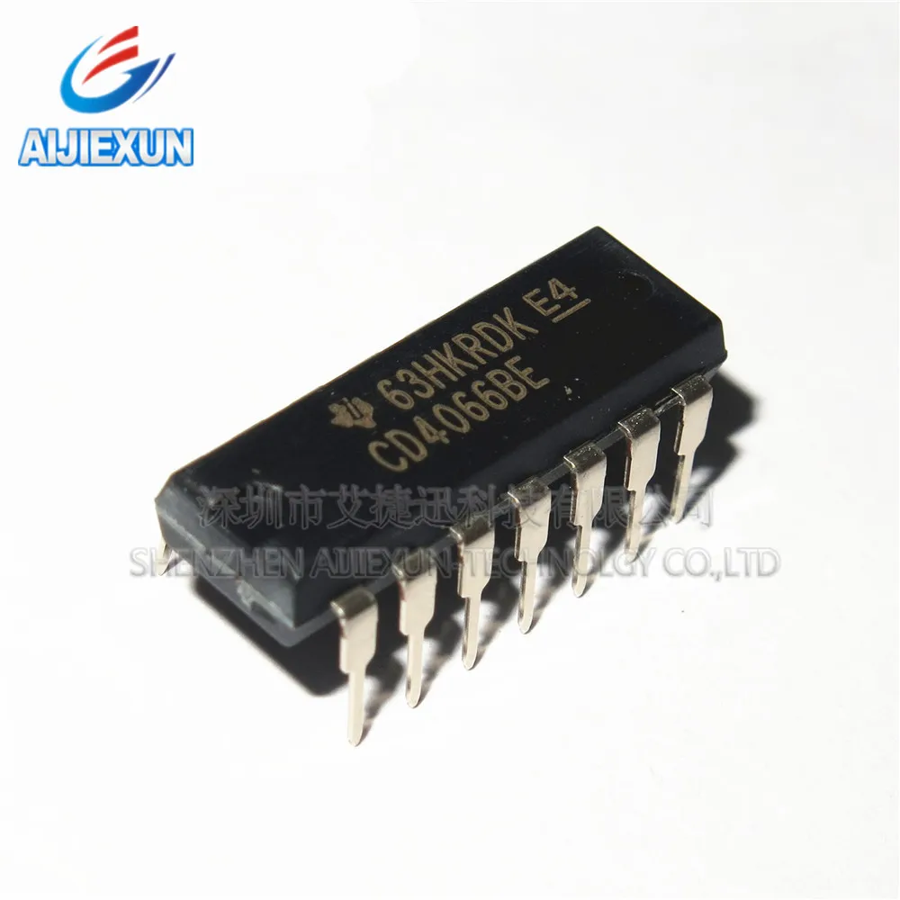 50 шт. CD4066BE PDIP-14 CMOS QUAD двустороннего переключателя и
