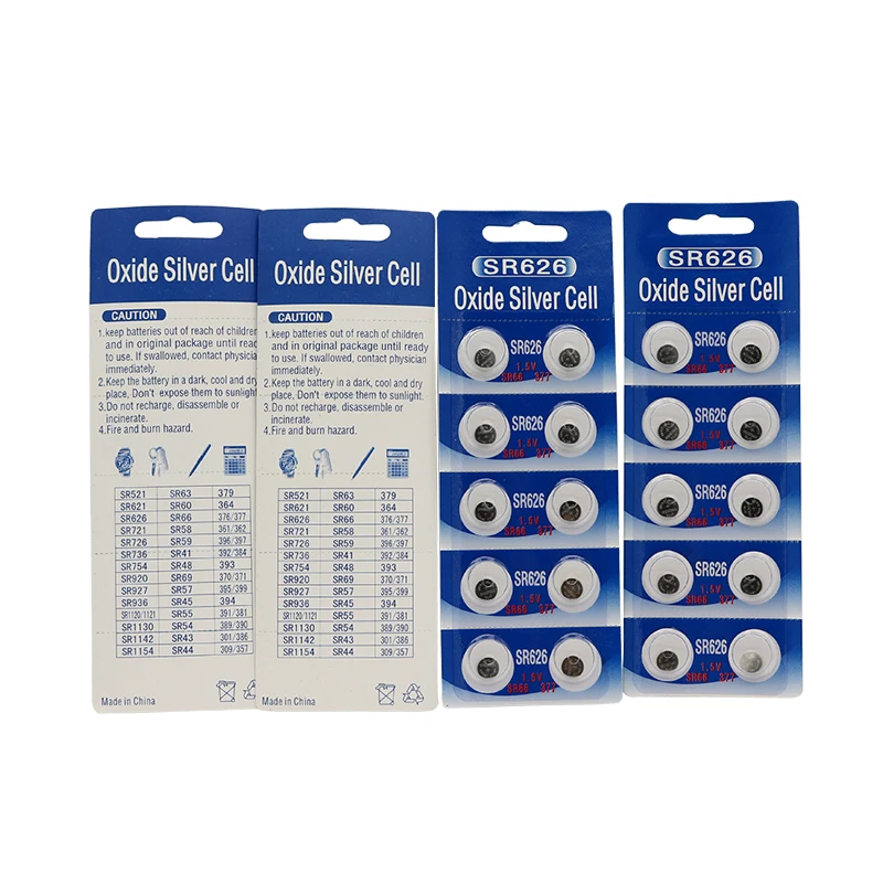 10x Wama SR626 SR626SW 376/377 SR626 оксид серебра 1,55 в батарея без ...