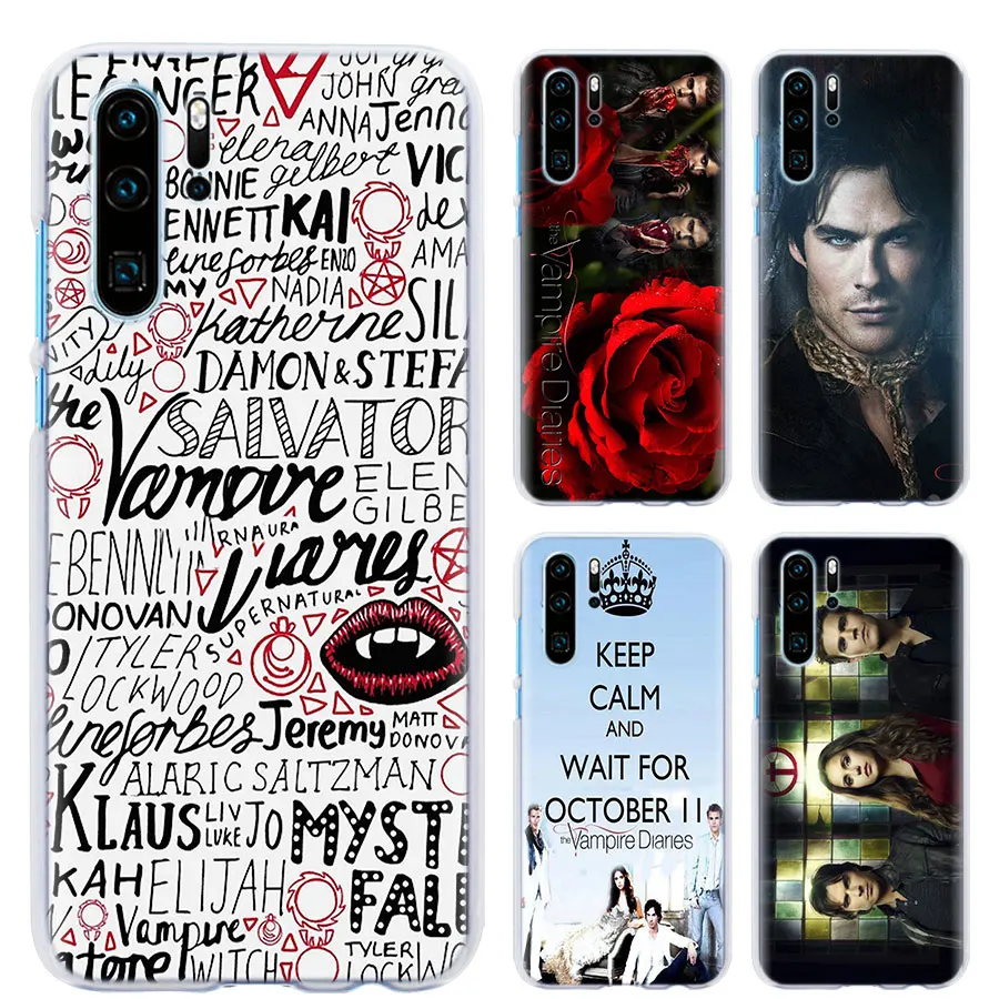 

The Vampire Diaries phone Case for Huawei P30 P30 Pro P9 P10 P20 Lite P Smart Plus View 20 Hard PC Back case Coque