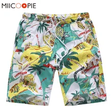 Пляжные шорты, мужские шорты, летняя уличная одежда, кокосовое дерево, остров, с принтом, быстросохнущие, для отдыха, мужские шорты, Homme, Ete, купальник, S-4XL