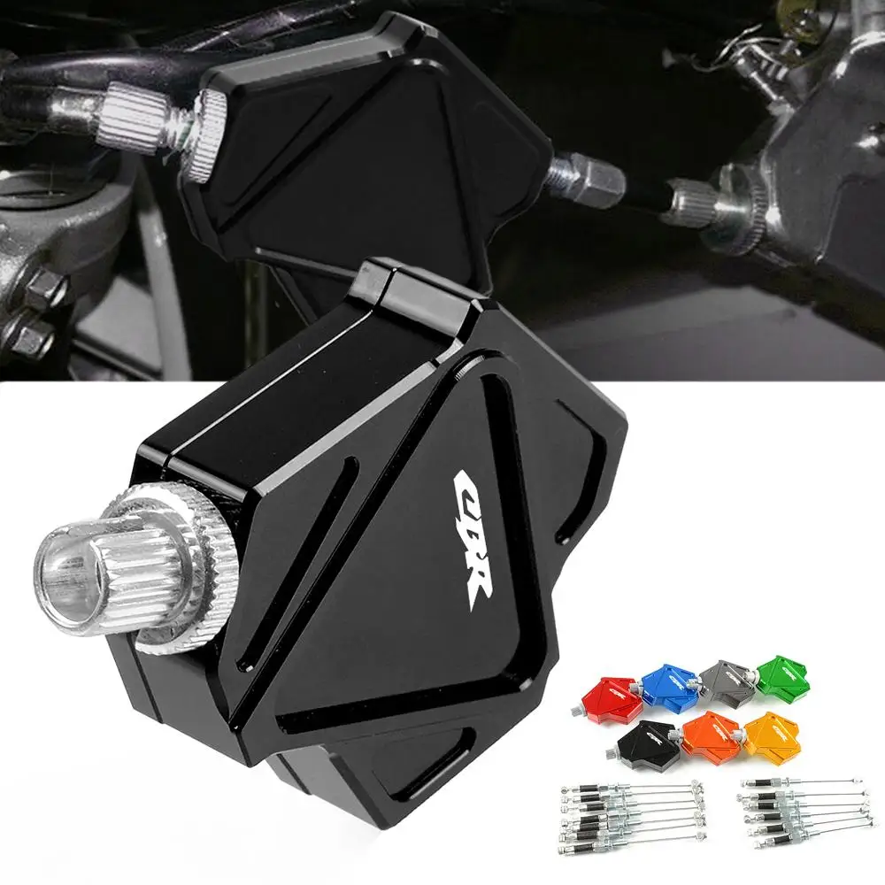 

For HONDA CBR 125R 250 300R 400R 500R 600 600F F2 F3 F4 600RR 650F 900 954 1000 RR CNC Easy Pull Clutch Lever Stunt Cable System