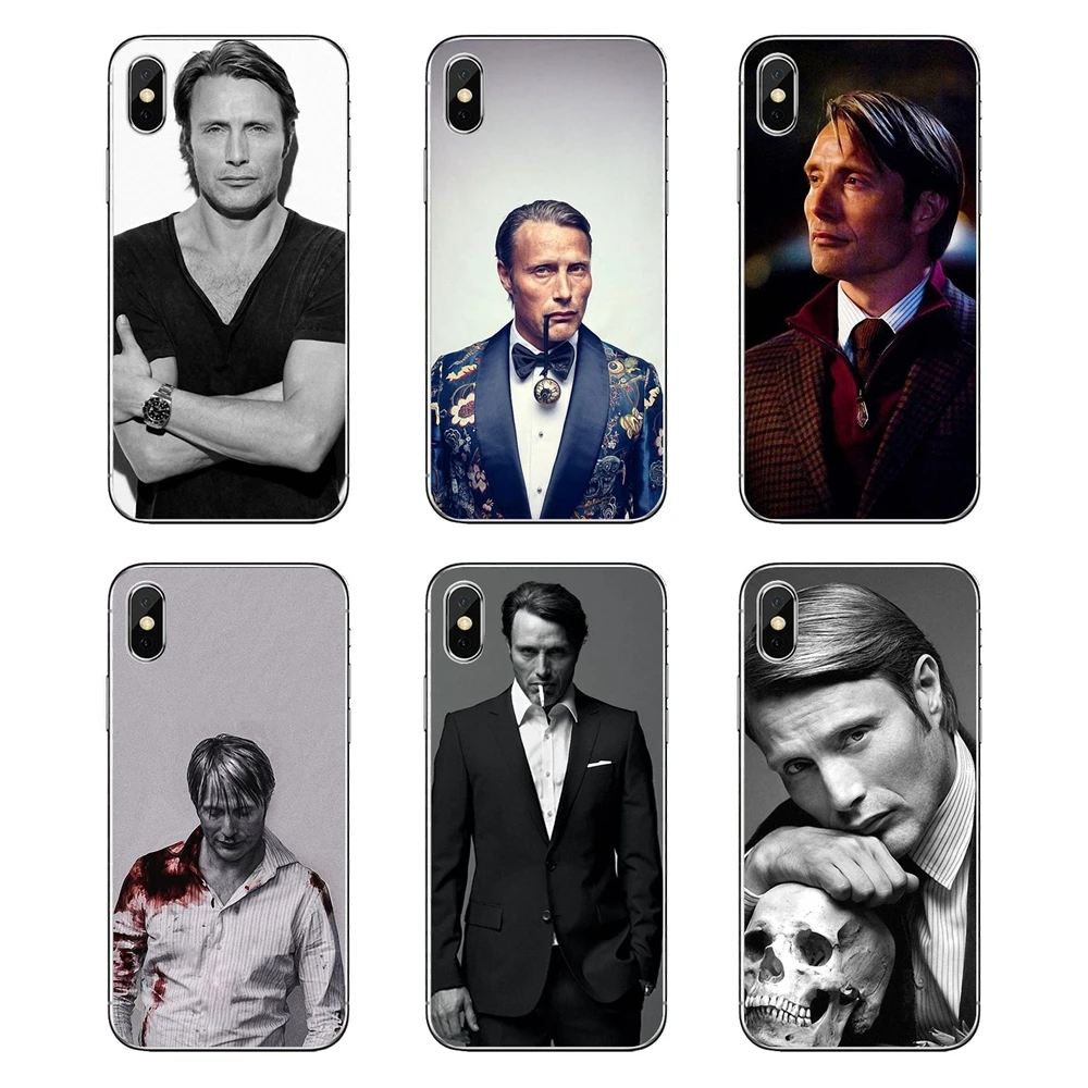 Graham hannibal mads mikkelsen Art Мягкие прозрачные чехлы для iPod Touch iPhone 4 4S 5 5S 5C SE 6 6S 7 8 X XR XS Plus