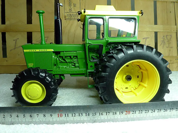 KNL HOBBY J Deere 4620 трактор из сплава больших сельскохозяйственных транспортных средств, модели безопасности США, ERTL 1:16