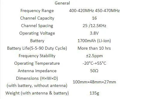 Безлицензионный Гит-радио Hytera TC-320 двухстороннее радио TC320 UHF 400-420 МГц или 450-470 МГц