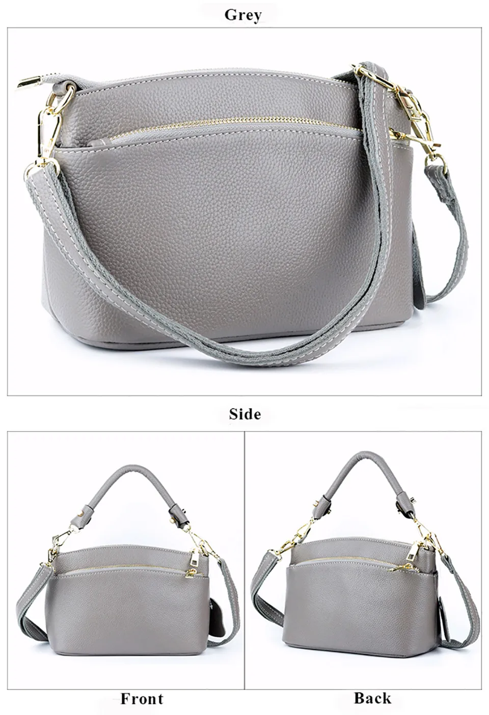2019 Do Sexo Feminino Bolsas de Couro