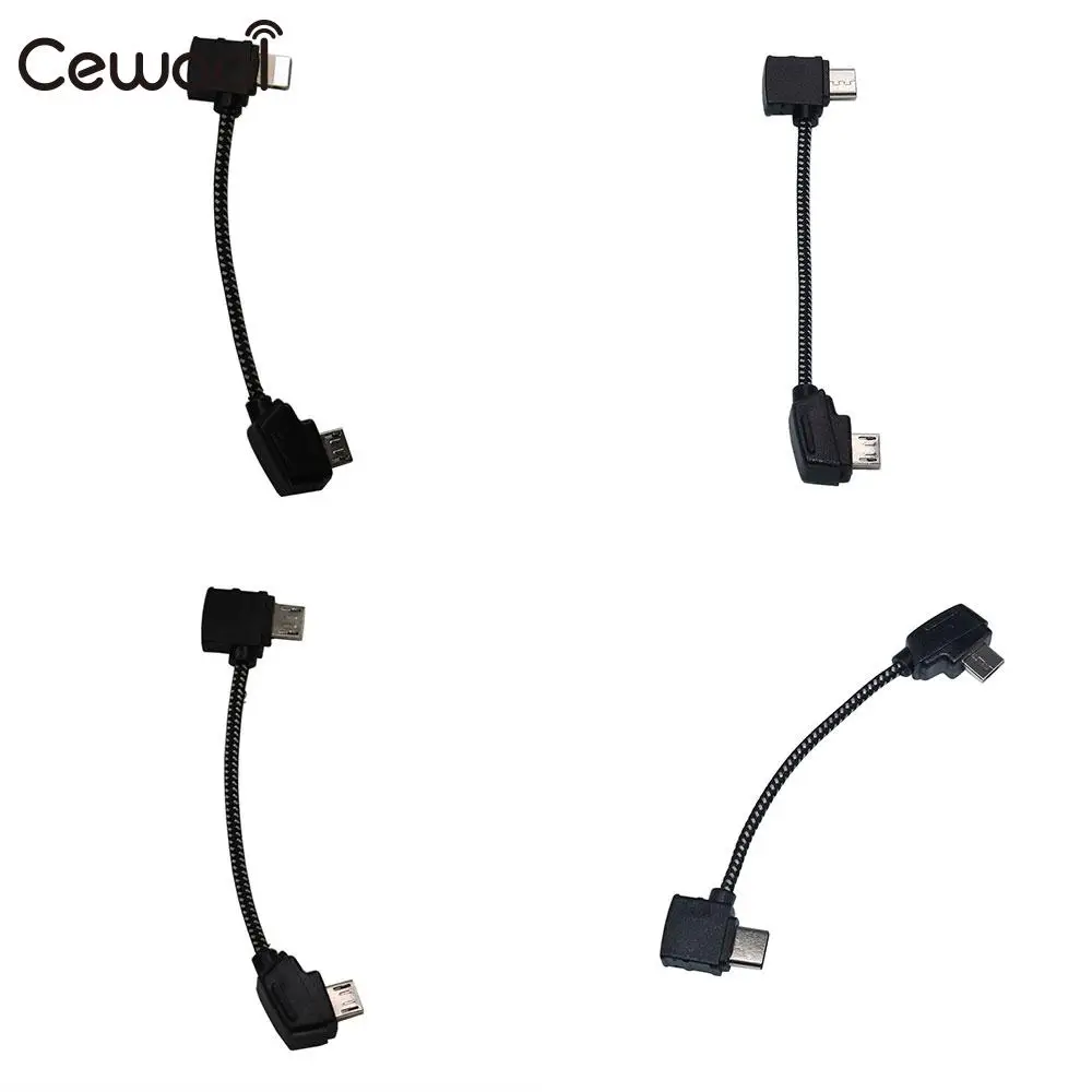 

Micro USB Standard Cord Converting Cable Connectors for IOS / Android Tablets for DJI Mavic Pro Premium High Performance
