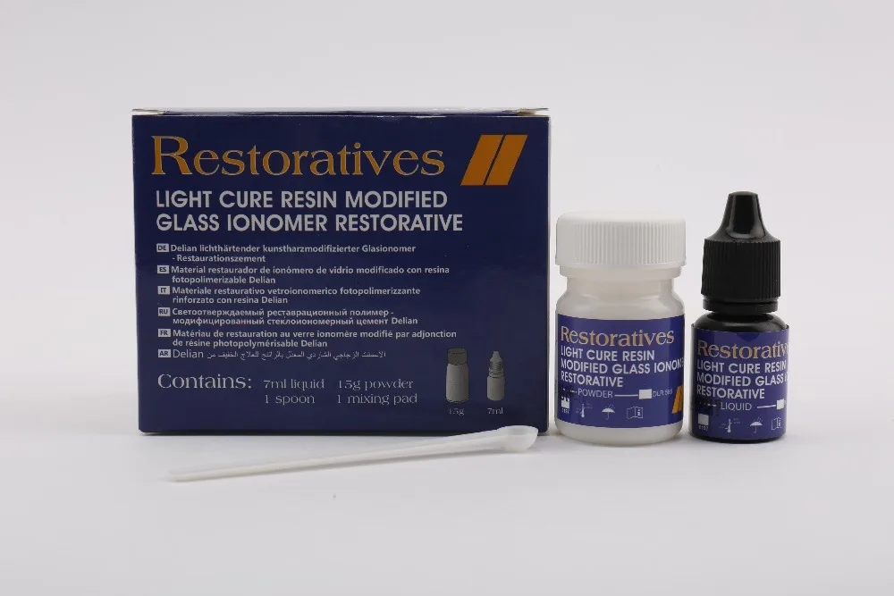 Dental Light Cure Resin Modified Glass Ionomer Restorative Cement-in Teeth Whitening from Beauty ...