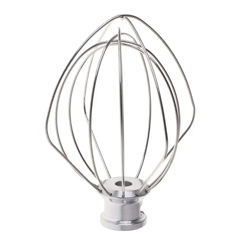 Stainless Steel Wire Whip Electric Mixer Attachment Firm Stirs Well Good Fit with Devices