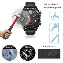 Wearable Devices 5PCS 9H Hardness Anti-Scratch Screen Protector for Huawei Watch GT Protective Tempered Glass Film 11.23