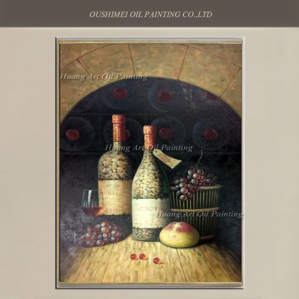 Online kaufen groÃhandel painted wine flaschen aus china painted ...