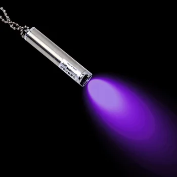 

High Power 0.5w LED UV Ultra Violet Flashlight Torch light AAA anti-fake check money ,amber,fishing, Stealth word free shipping