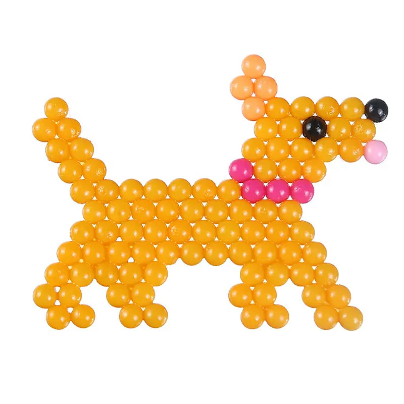 Горячие 3000PSC/мешок воды Stick DIY волшебные шарики мяч Jouets воды Pegboard яркие волшебные шарики Развивающий пазл игрушка