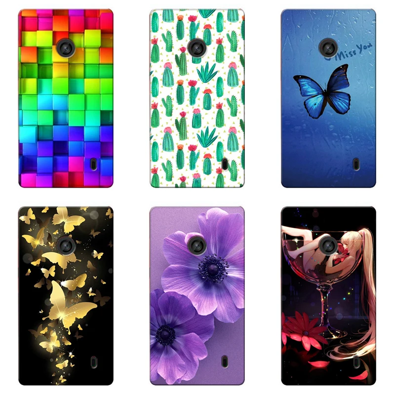 

Case Soft Silicone Back Cover Cases for Nokia Lumia 520 525 Painting TPU Cases Patterned Colourful Protection Shell