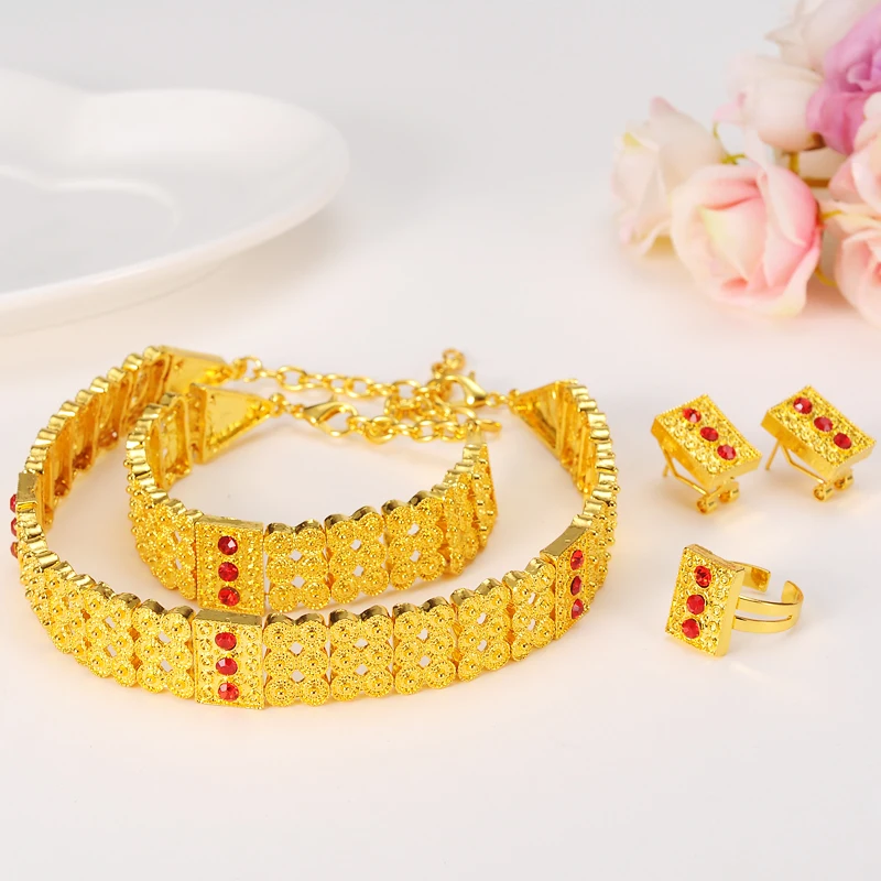 Bangrui-Gold-Color-Ethiopian-Jewelry-sets-Chokers-Necklace-Earrings-Ring-Bracelet-Eritrea-Habesha-Africa-Wedding-setg
