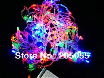 

30M 300LED Christmas Fairy String Lights 8 modes adjustable memory function with back splice for series connect 220V EU-colorful