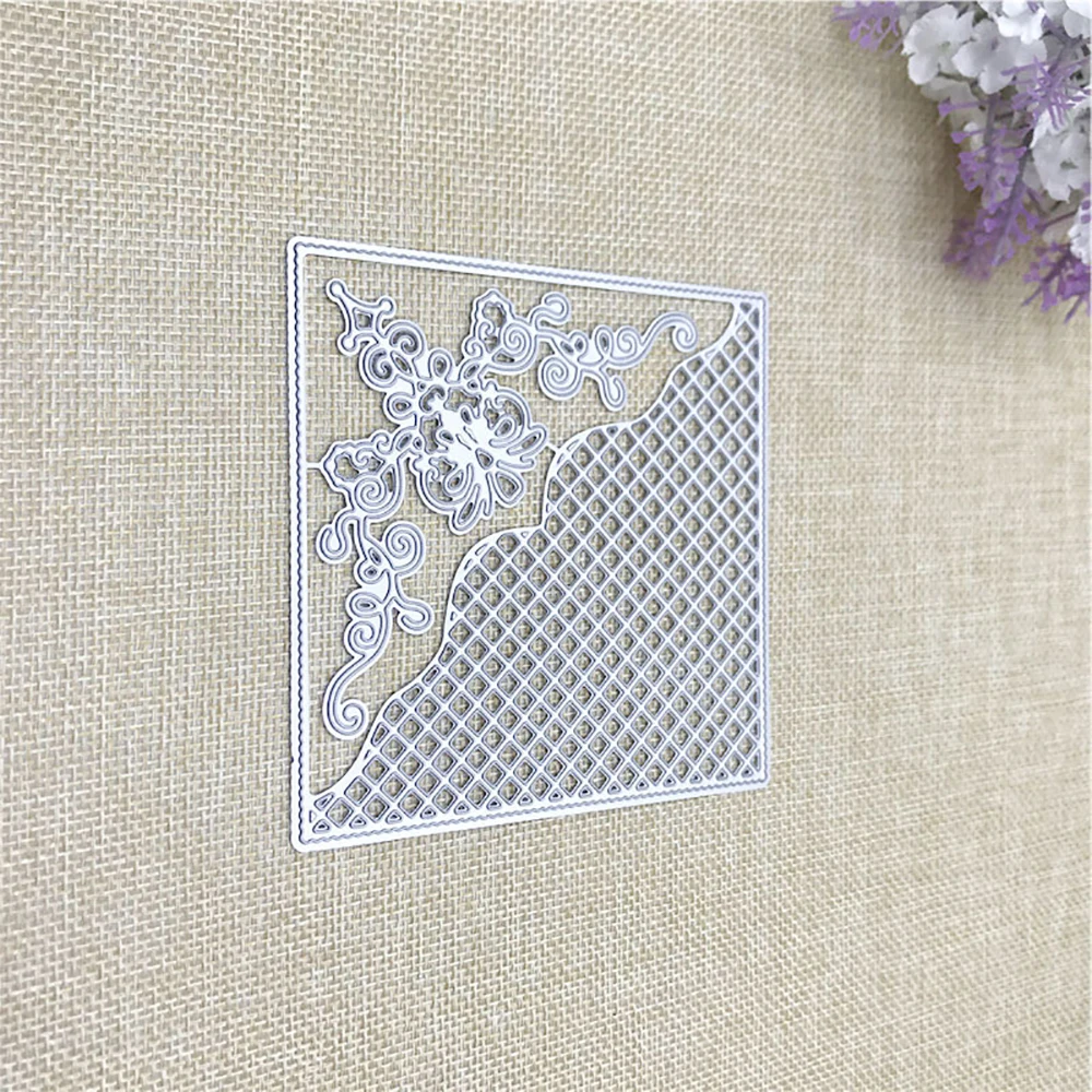 

Lychee Life Hollow Out Flowers Metal Cutting Dies Set Stencils for DIY Crafts Scrapbook Card Making Album Decoration