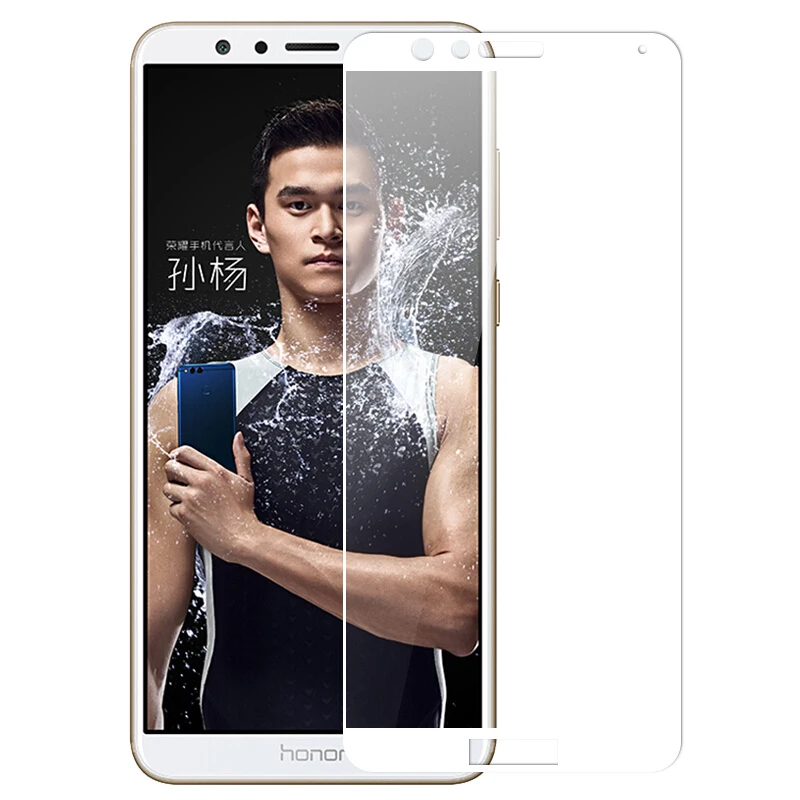Защитная пленка на экран с полным покрытием для Huawei Honor 7X зеркальная защитная