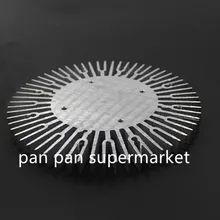 110x9 мм алюминиевый радиатор для 20 Вт 30 Вт 50 Вт 100 Вт высокое Мощность удара светодио дный свет