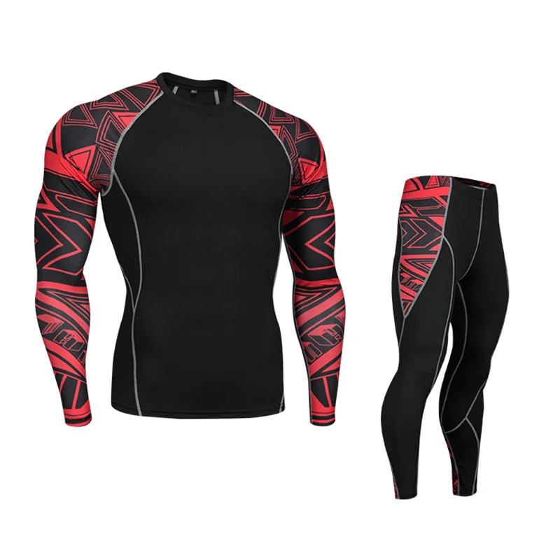 Motorcycle Men Thermal Underwears Suits Set Motor Skiing Winter Warm