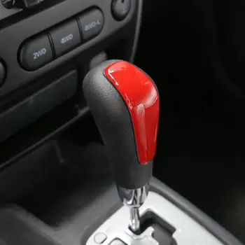 

Car Interior Styling Inner Shift Shifter Gear Knob Overlay Cover Trim Bezel Decoration Moulding For Suzuki Jimny 07-2015