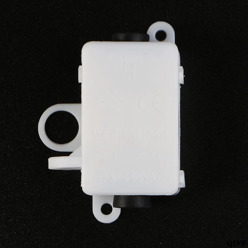 9A 250V AC 3 Pin IP44 Водонепроницаемый Электрический кабель провод Соединительный