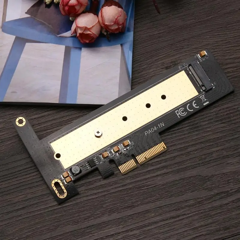 Плата преобразователя M.2 NVME/NGFF SSD в PCI Express X4 X8 X16 совместимая с 5 спецификациями 2230