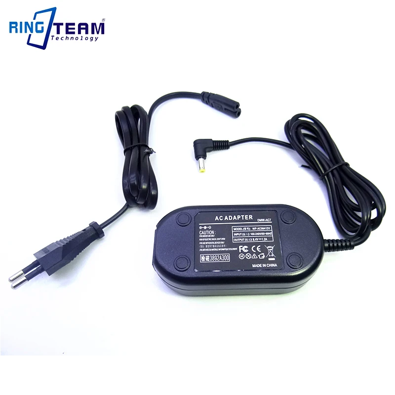 DMW AC7 CAC1 адаптер переменного тока для камер Panasonic DMC FZ50 FZ30 FZ35 FZ38 FZ7 FZ8 FZ18 FZ28 FZ50K FZ50S FZ50EF